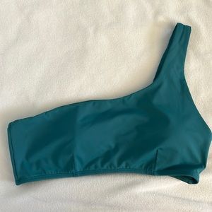 Andie The Wynwood Top (M), High Waisted Bottom (M) & Bikini Bottom Teal (S)